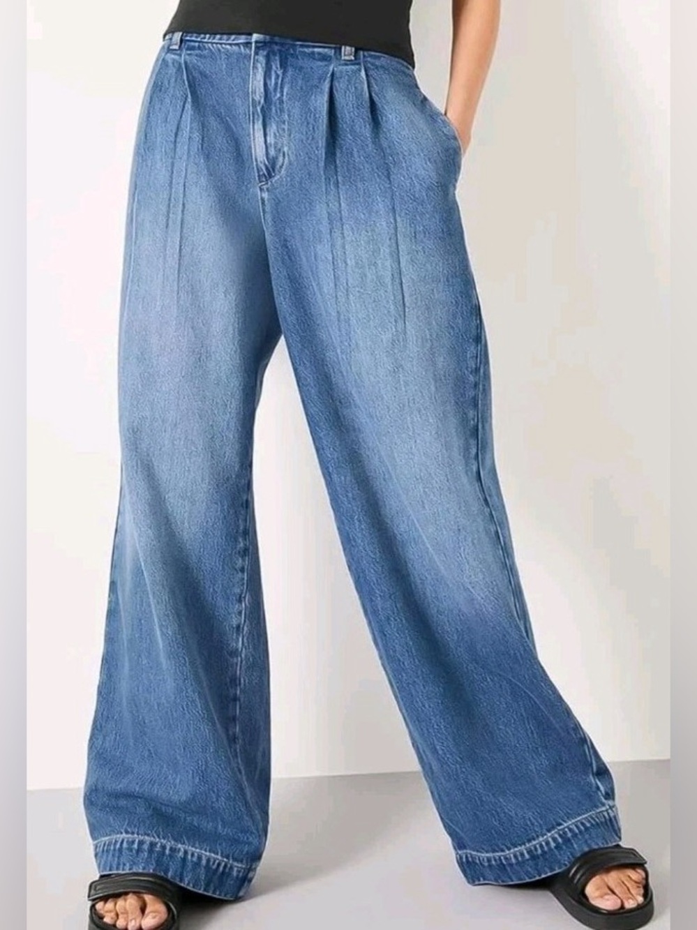 Young Fabulous & Broke Sadie Wide Leg Baggy Women’s Jeans